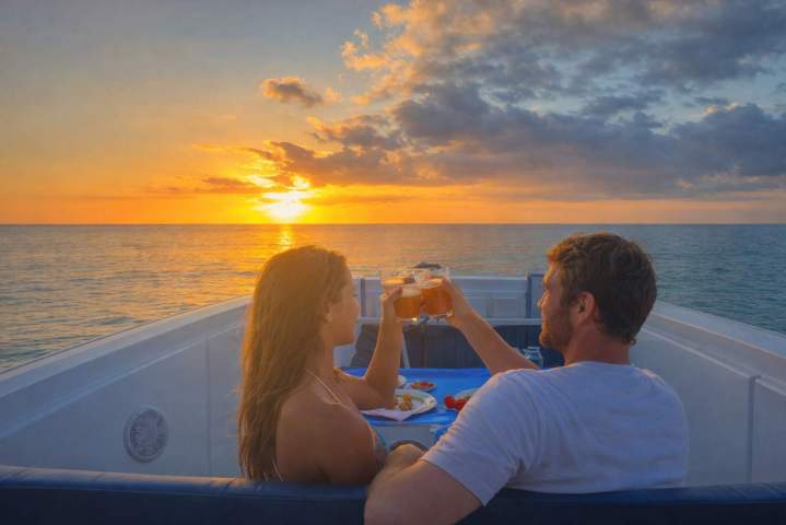 Privatisation du coucher de soleil Les Trois-Îlets